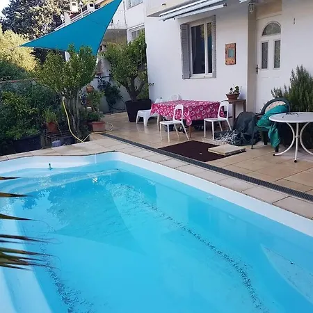 Vue Sur Jardin Avec Piscine * 몽펠리에